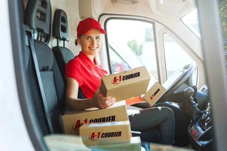 medical courier for a-1 courier service