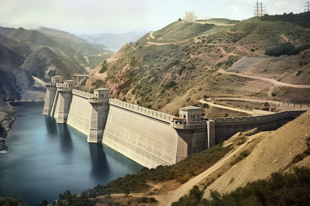 The Hollywood Reservoir in Los Angeles 1